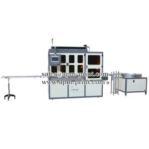 UV-drukmachine voor glazen flessen